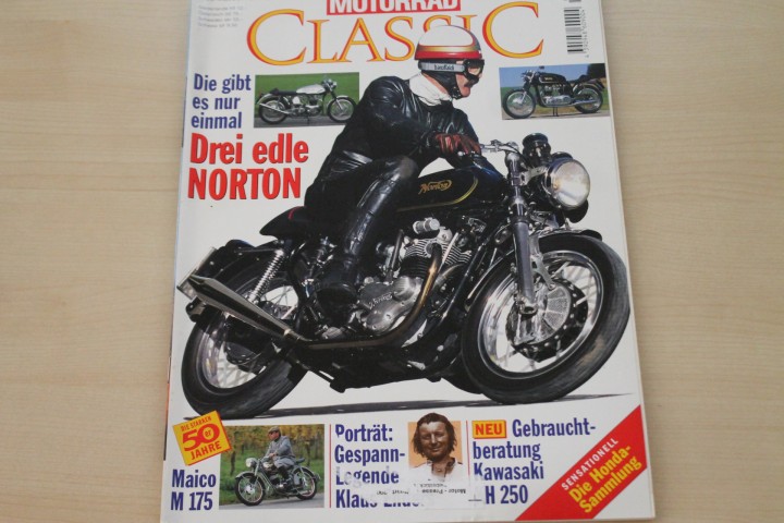 Deckblatt Motorrad Classic (03/1995)